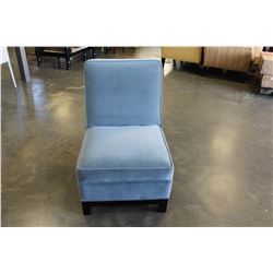 MODERN BLUE ACCENT CHAIR