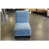 Image 1 : MODERN BLUE ACCENT CHAIR