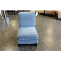 MODERN BLUE ACCENT CHAIR
