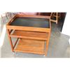 Image 2 : TEAK TEA TROLLY