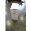 Image 1 : 5 DRAWER WHITE NIGHT STAND
