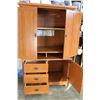 Image 3 : WOOD CABINET