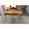 Image 1 : VINTAGE TELEPHONE TABLE W/ GALLERY