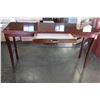 Image 1 : SOLID WOOD CHERRY FINISH 1 DRAWER SOFA TABLE