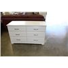 Image 1 : WHITE 6 DRAWER DRESSER