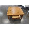 Image 2 : PINE 1 DRAWER COFFEE TABLE