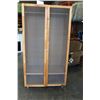 Image 1 : MESH FRONT WARDROBE ON WHEELS