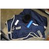 Image 1 : RAMBO HORSE BLANKET, HELMET AND COMB