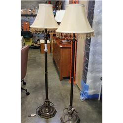 2 FLOOR LAMPS