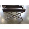 Image 2 : SERVING TRAY AND CHROME STAND
