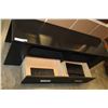 Image 2 : MODERN BLACK ENTERTAINMENT STAND