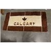 Image 1 : CALGARY COWHIDE STITCH MAT