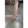 Image 2 : 4FT TALL CARVED TOTEM W/ LADY LOMA WOOD SIGN