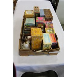 TRAY OF COLLECTIBLE AVON PRODUCTS