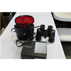 CARL WETSLAR AND TASCO BINOCULARS W/ MACBOOK BATTERY