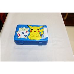 1998 POKEMON CASE AND CARDS