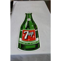 PORCELAIN 7UP SIGN