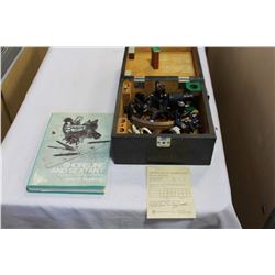 NAUTICAL NAVIGATION IN CASE WITH BOOK