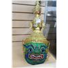 Image 3 : EASTERN PAPER MACHE MASK AND SCROLL