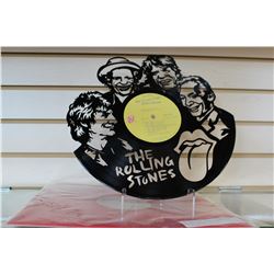 THE ROLLING STONES LASER CUT RECORD ALBUM