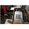 Image 1 : BOX OF ELECTRONICS AND CDS