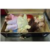 Image 1 : VINTAGE SUITCASE W/ CABBAGE PATCH DOLLS