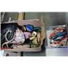 Image 4 : TOTE OF PURSES AND BOX OF PURSES AND SHOES