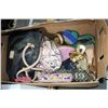 Image 6 : TOTE OF PURSES AND BOX OF PURSES AND SHOES