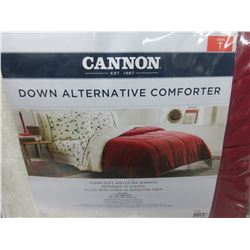 New TWIN Down Alternative Comforter super soft extra warm reverses to