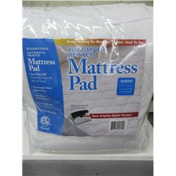 New QUEEN  Automatic Heated Mattress Pad digital display 2 controllers