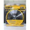 Image 1 : New DeWalt Carbide 12 inch 32 tooth General perpose Blade