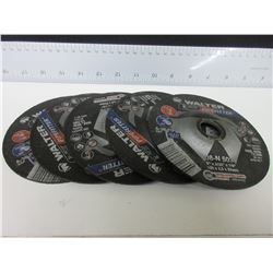 5 New Walter Pipefitter grinding/cutting Disks 5" x 3/32 x 7/8