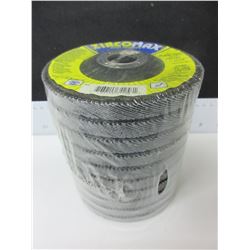 10 New Zirco Max high density Flap Disks 4 1/2" Huge Value Here
