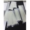 Image 1 : Huge New Lot of Cable/Zipties 100 per pack / 7 packs of 6 - 8 & 12 inch