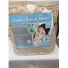 Image 1 : New TWIN Heated Blanket Comfort Knit & Sherpa machine wash & dry