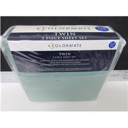 New Colormate TWIN Sheet set 3 piece