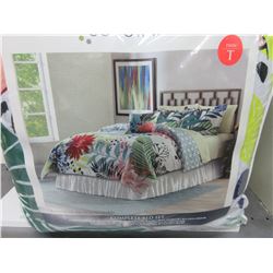 New TWIN 6 piece Comforter Complete Bed Set