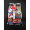 Image 1 : New Factory Sealed Upper Deck 2015/16 series one Hockey Cards 8 pack