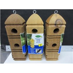3 New Scotts Woodpecker Suet Plug Feeder