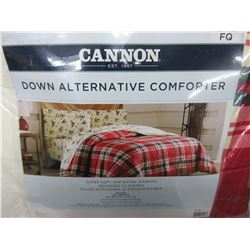 New FULL/QUEEN Down Alternative Comforter super soft reverses-sherpa