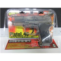 New Air Soft .45 Cal Pistol 200fps high capacity magazine 70bb's