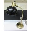 Image 1 : New Hometrends Black & Brass 20 inch Desk Lamp