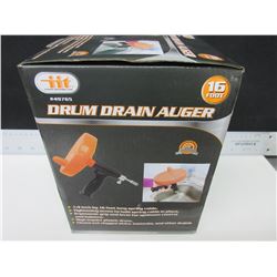 New 16ft Drum Drain Auger / save money easy to clean your own drain