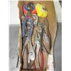 Image 1 : Assorted Pliers Tape Measures