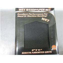 New 20 piece wet Sandpaper set / 60 - 100 - 150 - 240 grits