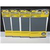 Image 1 : 4 New packs of Gator Grit 5 1/2 x 9" Waterproof Sandpaper 1500 grit 6 per
