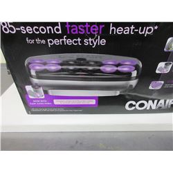 Conair 12 ceramic Jumbo flocked Rollers
