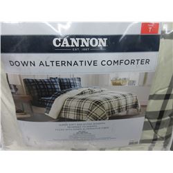 New TWIN Down Alternative Comforter super soft extra warm reverses to