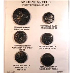 Coin Reproductions: Coins of Ancient Greece