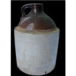 Antique Mid 19th Century Stoneware Whiskey Jug